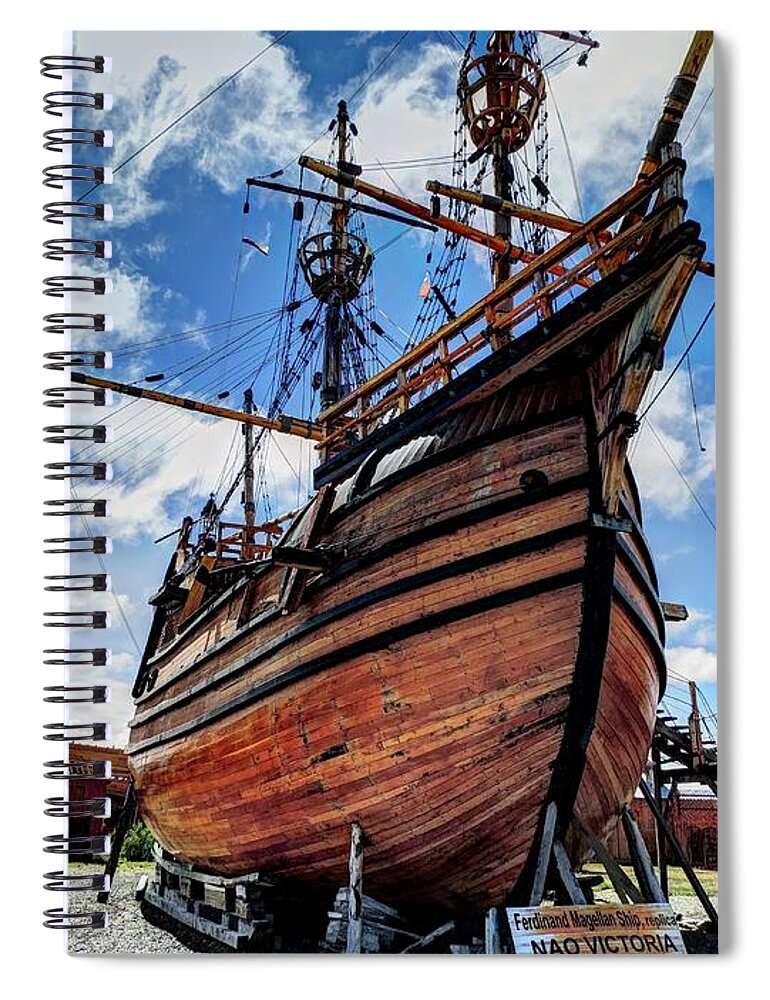 Photograph Spiral Notebook featuring the photograph Noa Victoria by Richard Gehlbach