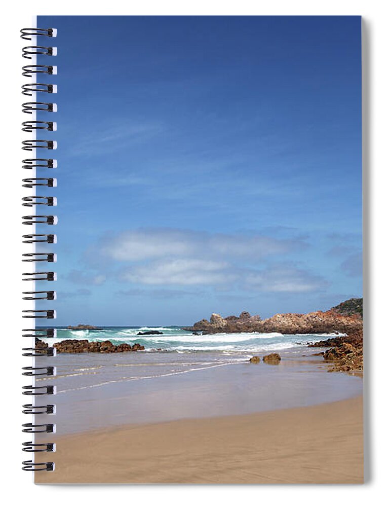 Outdoors Spiral Notebook featuring the photograph Noetzie Beach, Knysna, South Africa by Jurgar