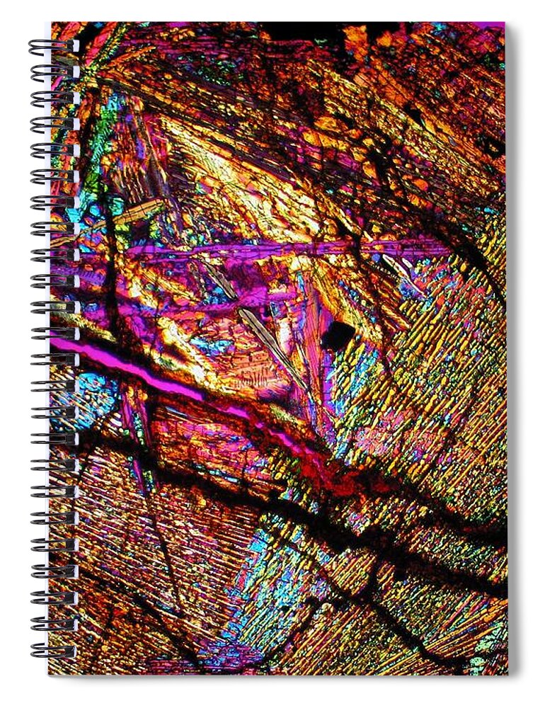 Meteorites Spiral Notebook featuring the photograph It's Just Brain Surgery by Hodges Jeffery