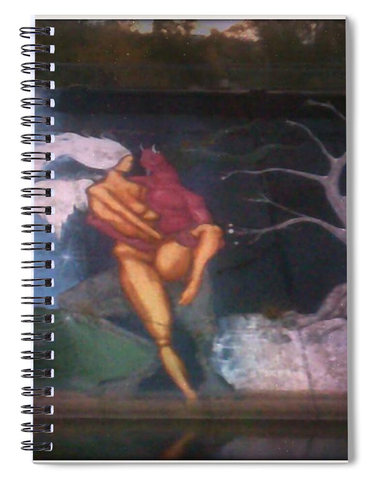  Spiral Notebook featuring the photograph Now She Belongs to Him by Kelly Awad
