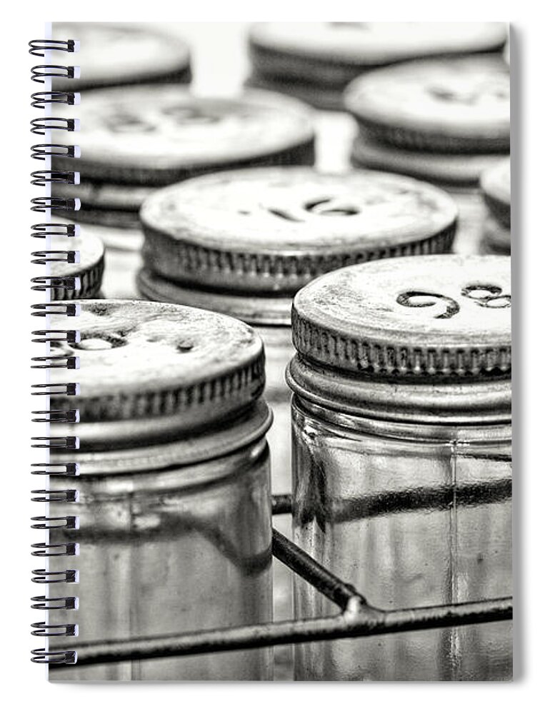 98 Spiral Notebook featuring the photograph Number Ninety-Eight by Jon Woodhams