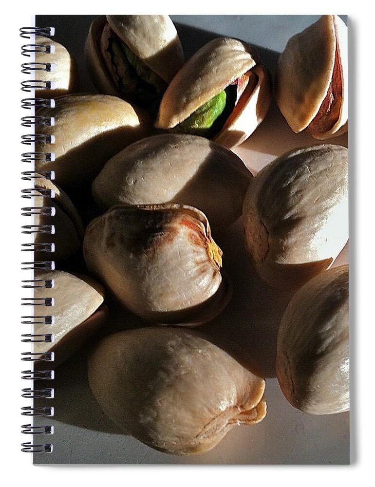 Still Life Spiral Notebook featuring the photograph Nuts by Bill Owen
