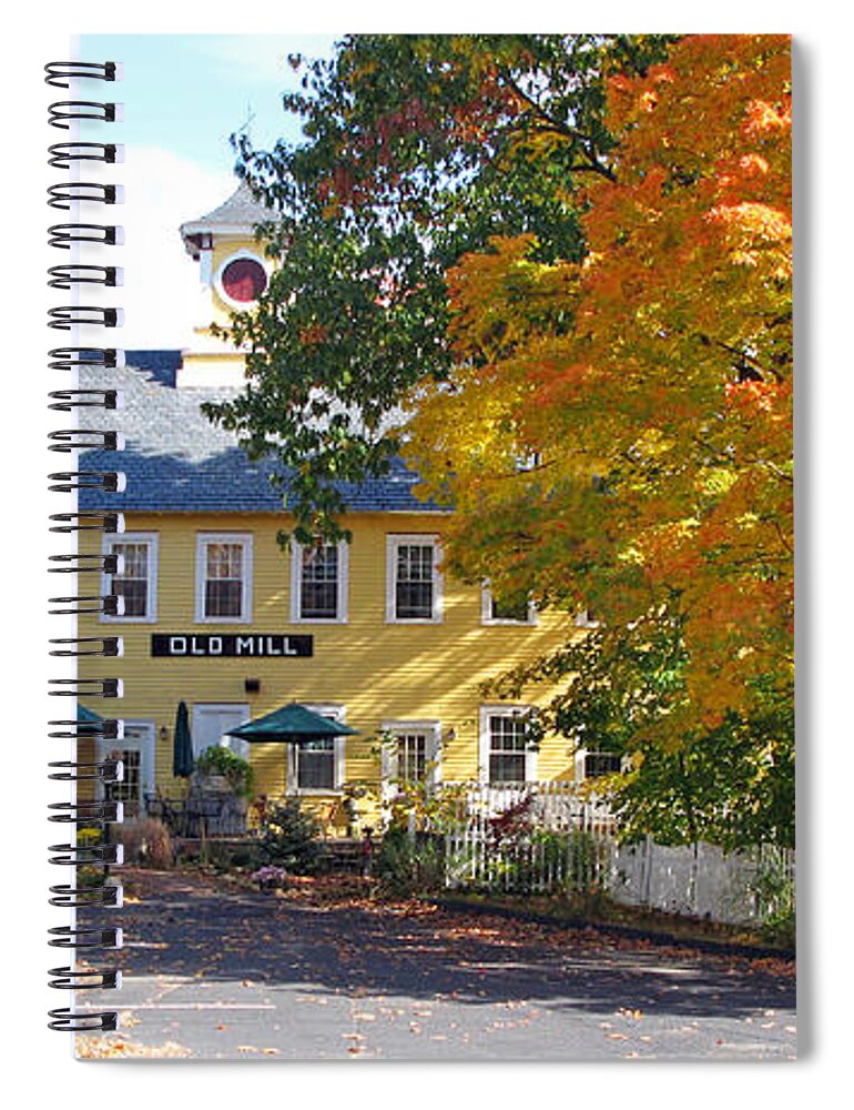 Old Mill Bed And Breakfast Spiral Notebook featuring the photograph Old Mill Bed and Breakfast 0219 by Jack Schultz