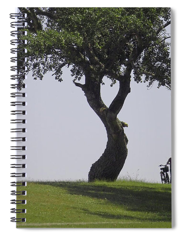 Heiko Spiral Notebook featuring the photograph On the Banks of the Baltic Sea by Heiko Koehrer-Wagner