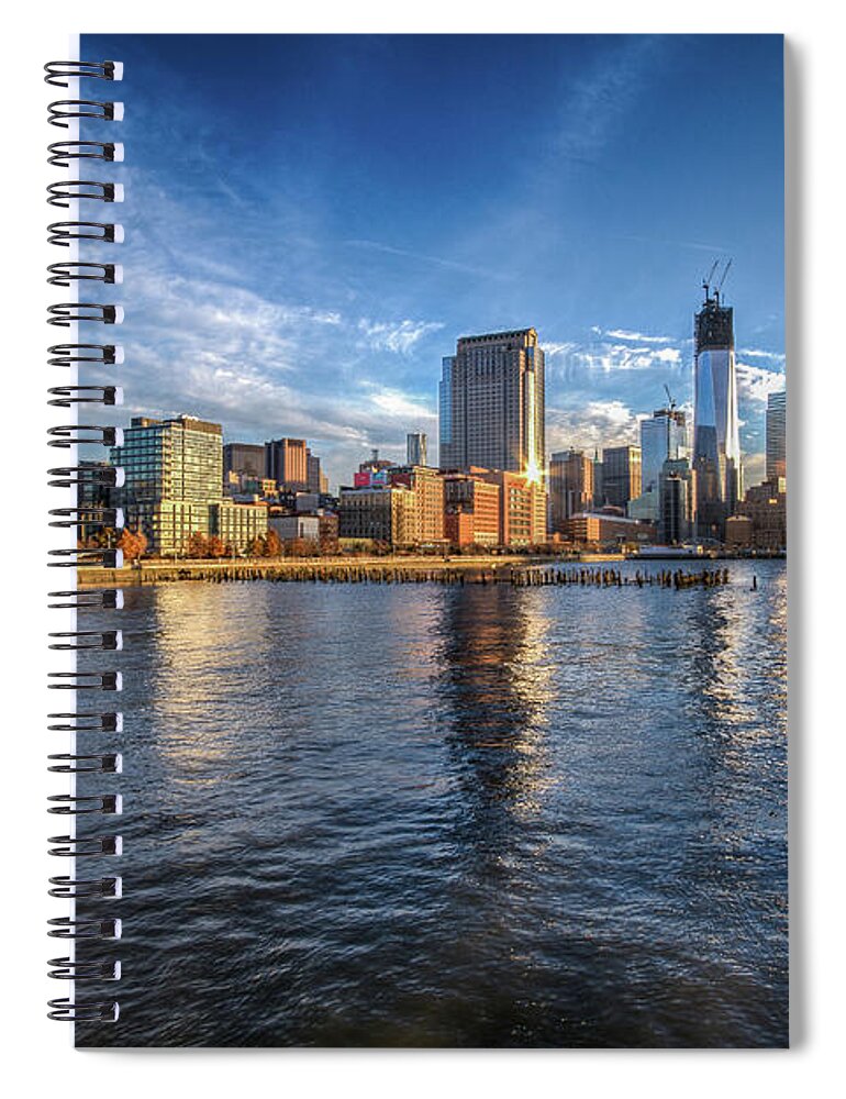 Outdoors Spiral Notebook featuring the photograph One World Trade Center by Alexander Matt Photography