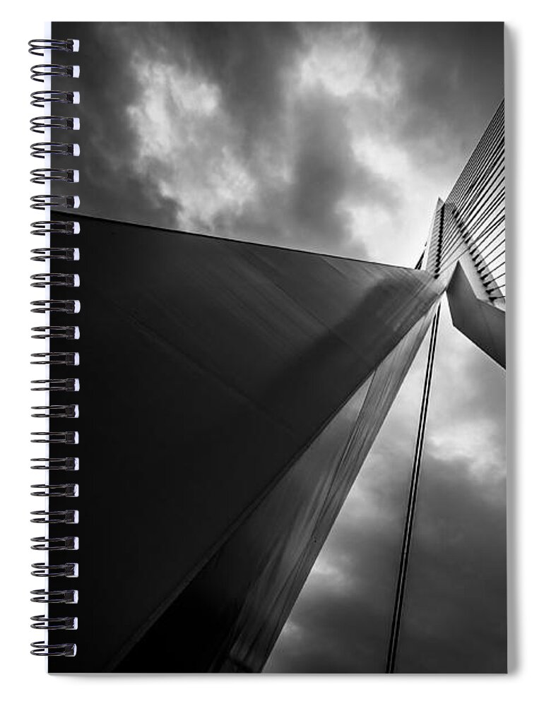 Erasmus Spiral Notebook featuring the photograph Out of Chaos a New Order by Mihai Andritoiu