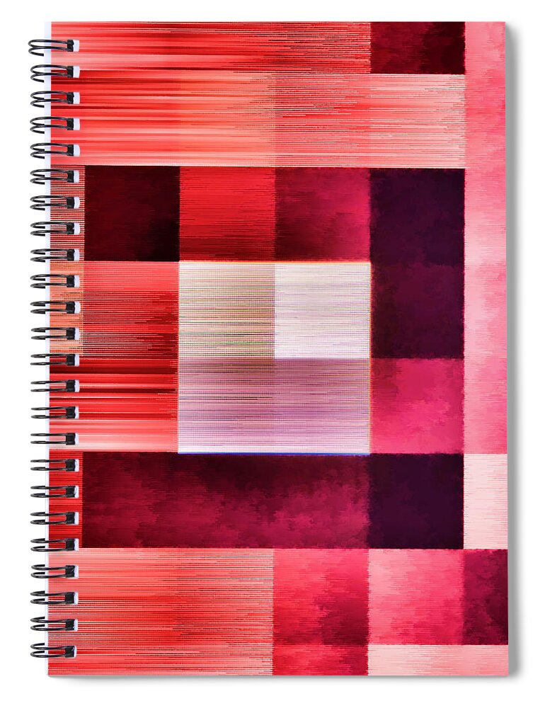 Square Spiral Notebook featuring the photograph Out Of Square...three by Tom Druin