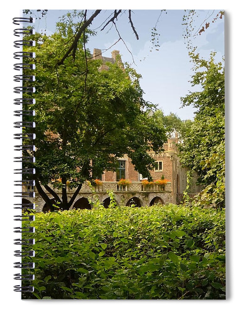 Europe Spiral Notebook featuring the photograph Paffendorf Castle Germany 7 by Rudi Prott
