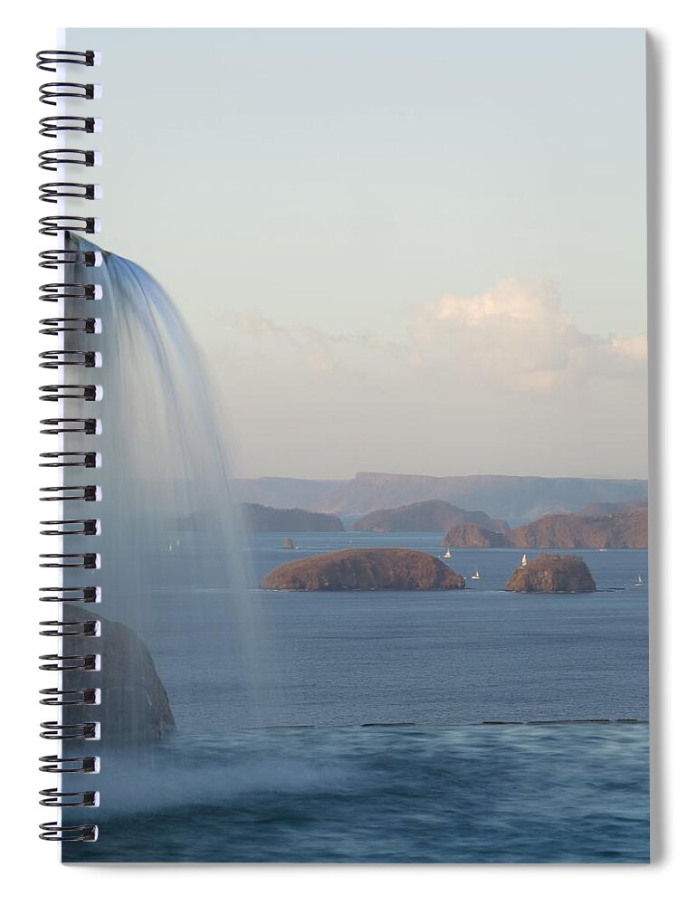 Waterfall Spiral Notebook featuring the photograph Papagayo by Jessica Myscofski