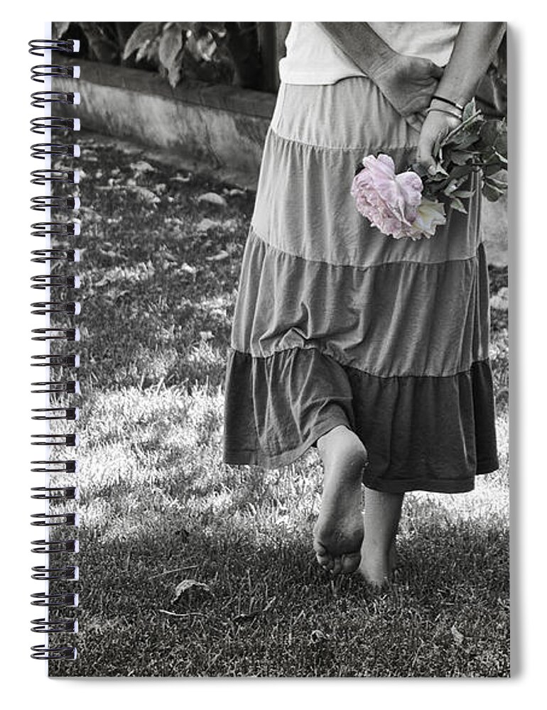 Passage Spiral Notebook featuring the photograph Passage to Faeryland by Diana Haronis