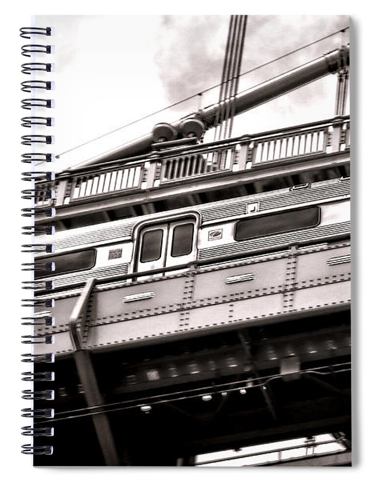 Patco Spiral Notebook featuring the photograph Patco by Olivier Le Queinec