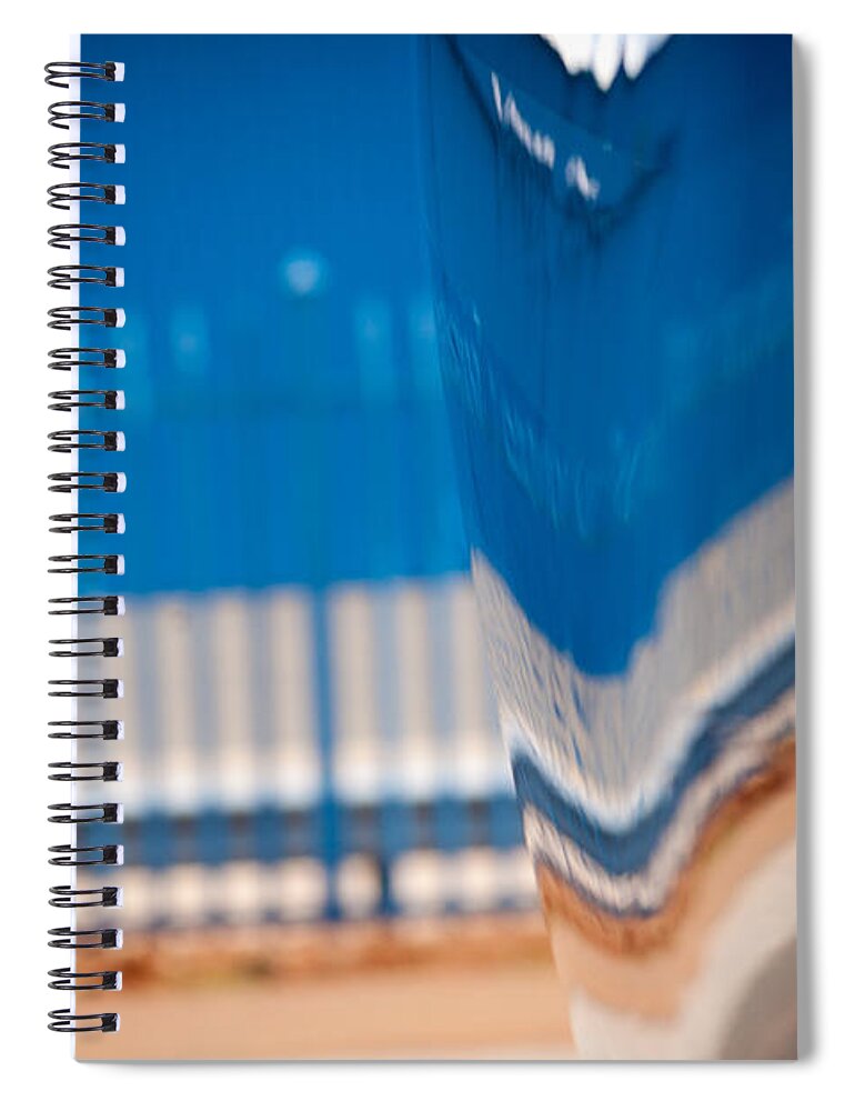Patterns Spiral Notebook featuring the photograph Patterns by Paul Job