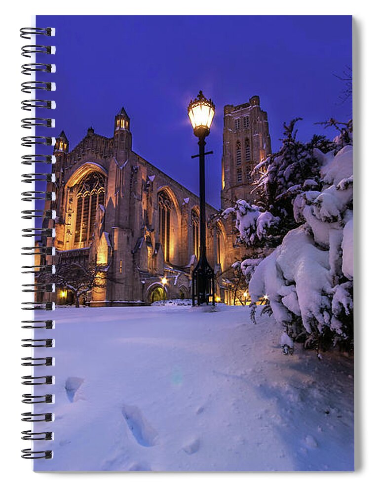 Arch Spiral Notebook featuring the photograph Paving A New Path by Matt Frankel