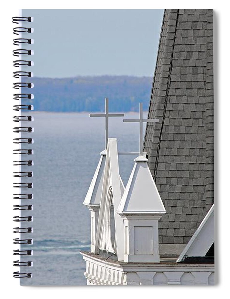 Church Spiral Notebook featuring the photograph Peace by Jackson Pearson