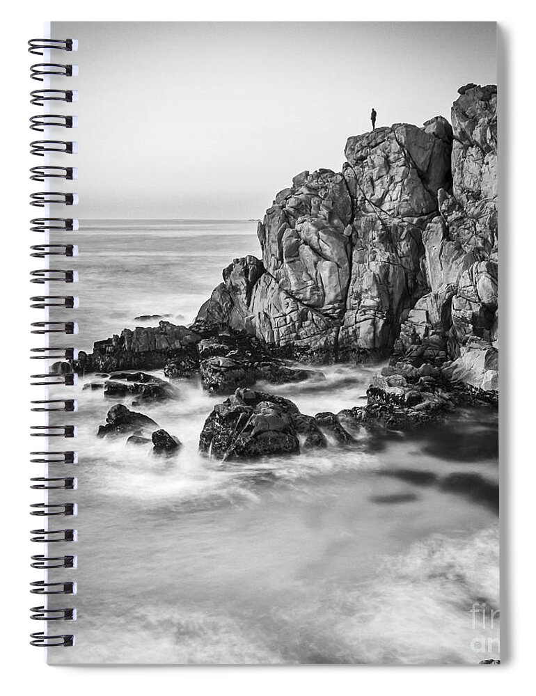 Galicia Spiral Notebook featuring the photograph Penencia Point Galicia Spain by Pablo Avanzini