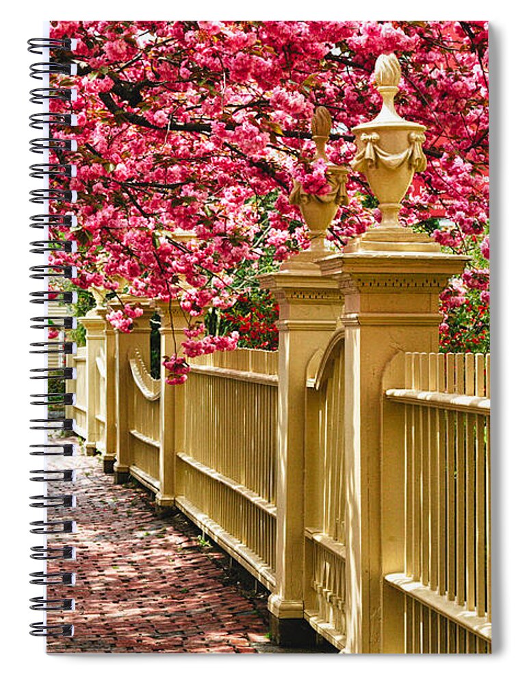 Salem Spiral Notebook featuring the photograph Perfect time for a spring walk by Jeff Folger