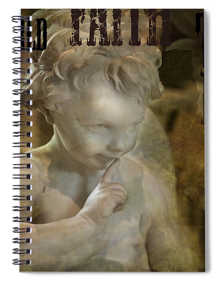 Evie Carrier Spiral Notebook featuring the photograph Peter Pan Pixie Dust by Evie Carrier