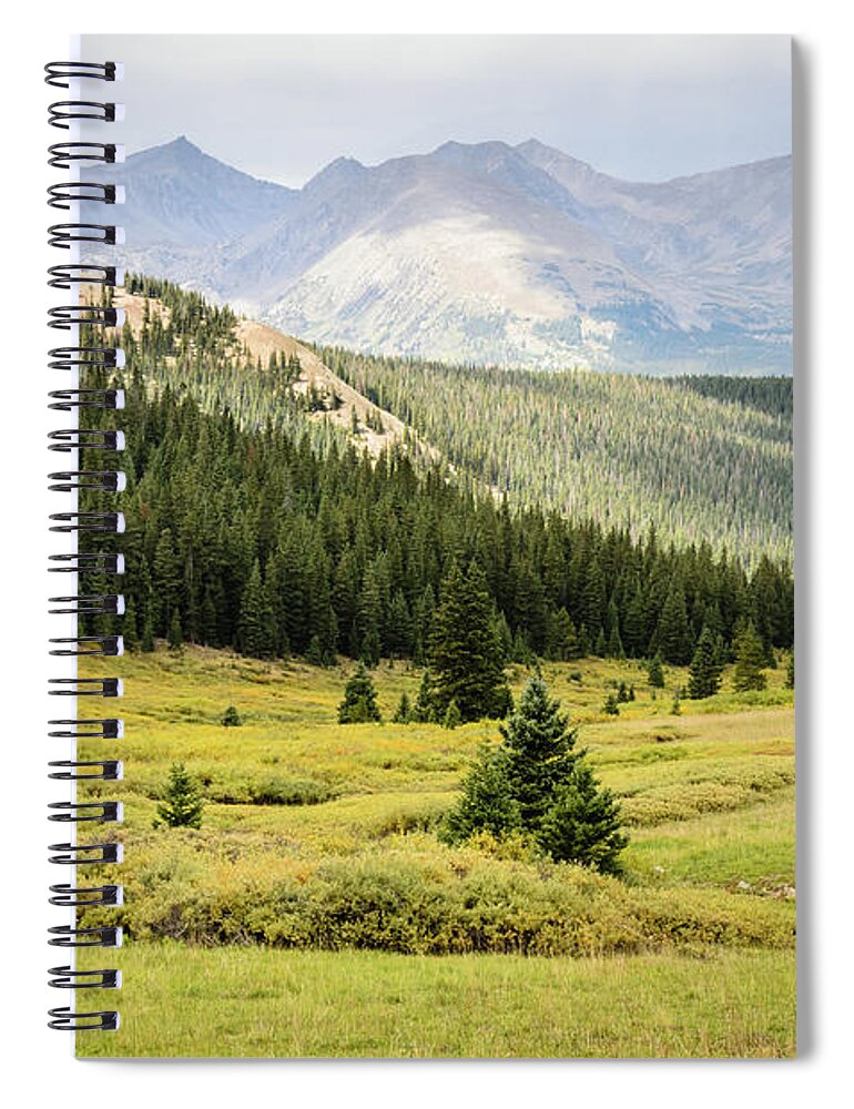 Tranquility Spiral Notebook featuring the photograph Pike National Forest, Colorado by Julie Rideout