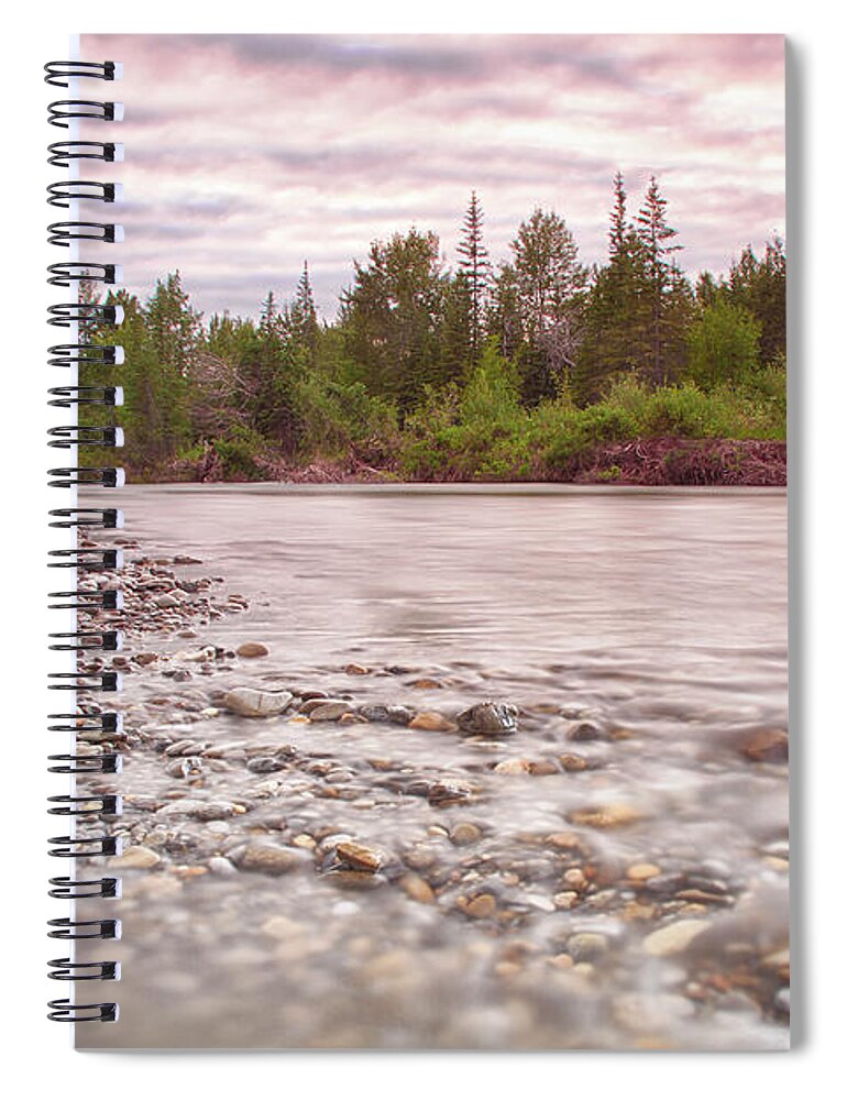 Tranquility Spiral Notebook featuring the photograph Post Flood by Moments To Remember
