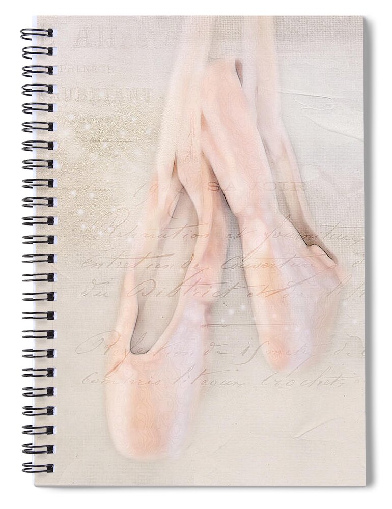 Ballet Spiral Notebook featuring the photograph Postcard From Paris V by Karen Lynch