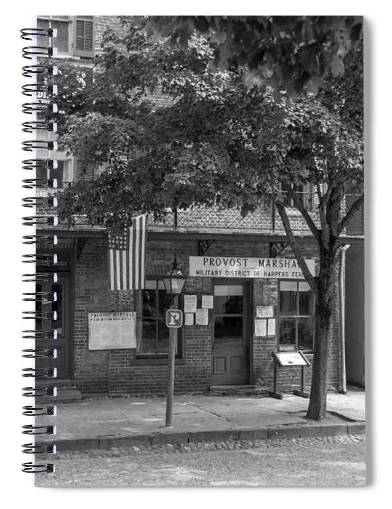 Civil War Spiral Notebook featuring the photograph Provost Marshal by Guy Whiteley