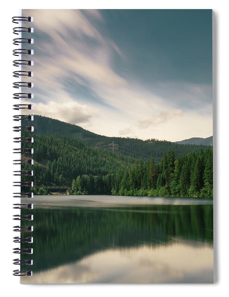 Tranquility Spiral Notebook featuring the photograph Pull Me Out Of The Lake by David Hoefler