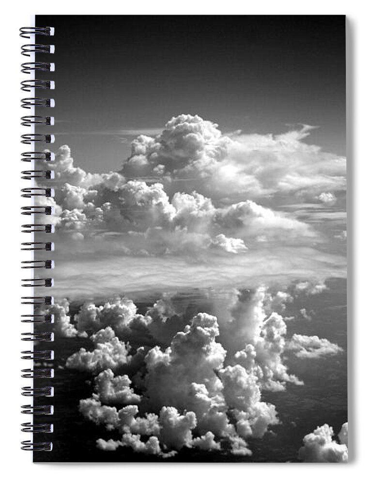 Marcia Lee Jones Spiral Notebook featuring the photograph Reaching For The Outer Sphere by Marcia Lee Jones