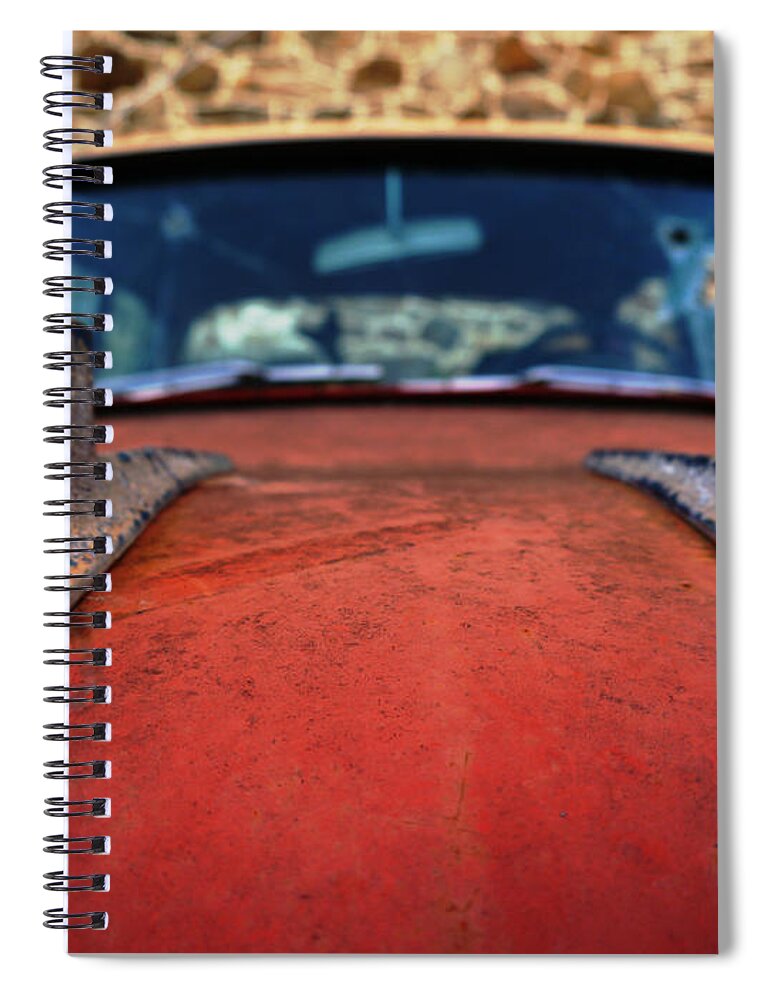 Ika 5829-2 Spiral Notebook featuring the photograph Rebel Fins by Richard Reeve