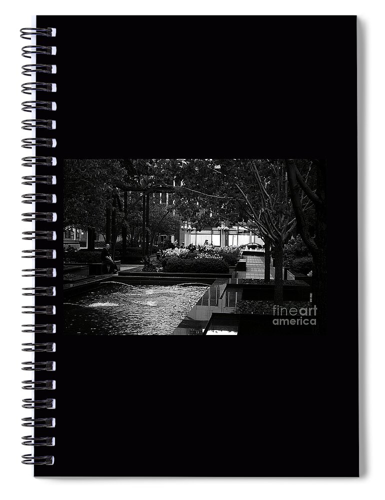 Frank-j-casella Spiral Notebook featuring the photograph Reflection by Frank J Casella