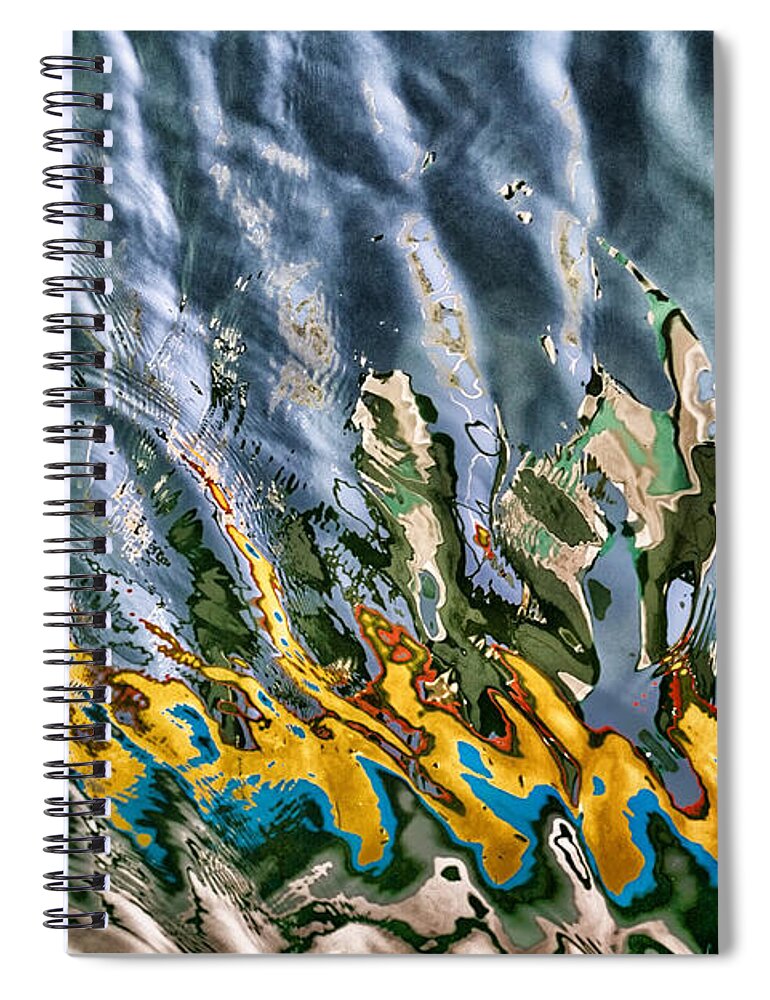 Afternoon Spiral Notebook featuring the photograph Reflections by Stelios Kleanthous