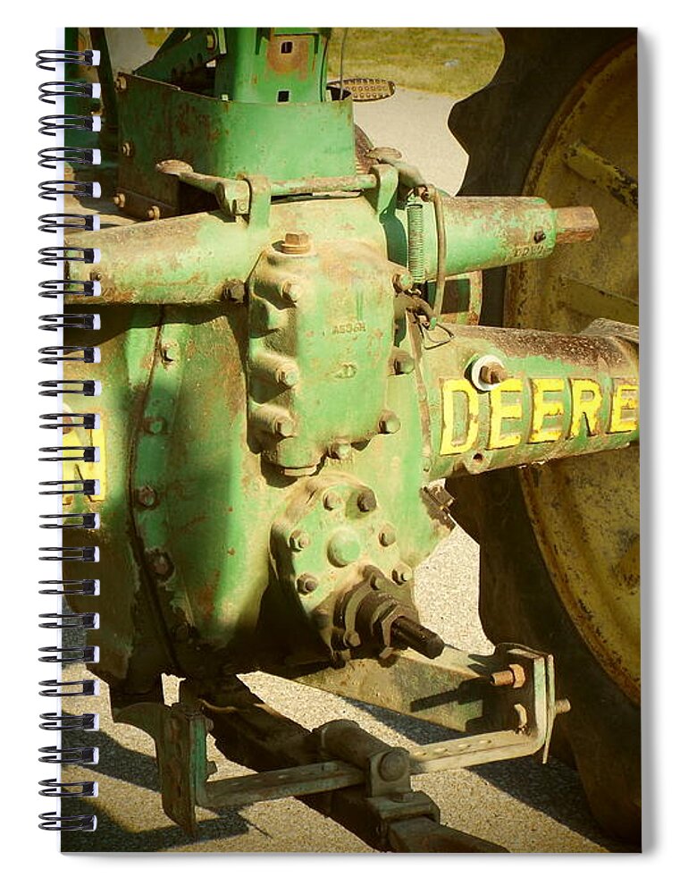 Rides Spiral Notebook featuring the photograph Remembering Old Bessy by Caryl J Bohn