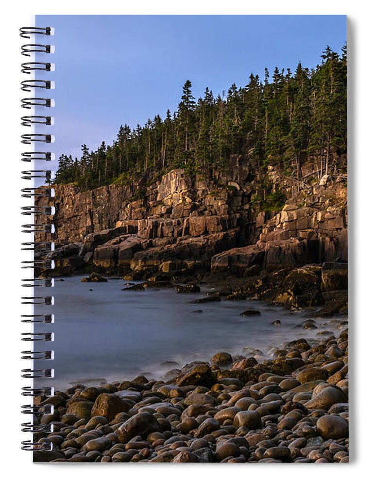 Ottercliffs Spiral Notebook featuring the photograph Reminisce by Tamara Becker