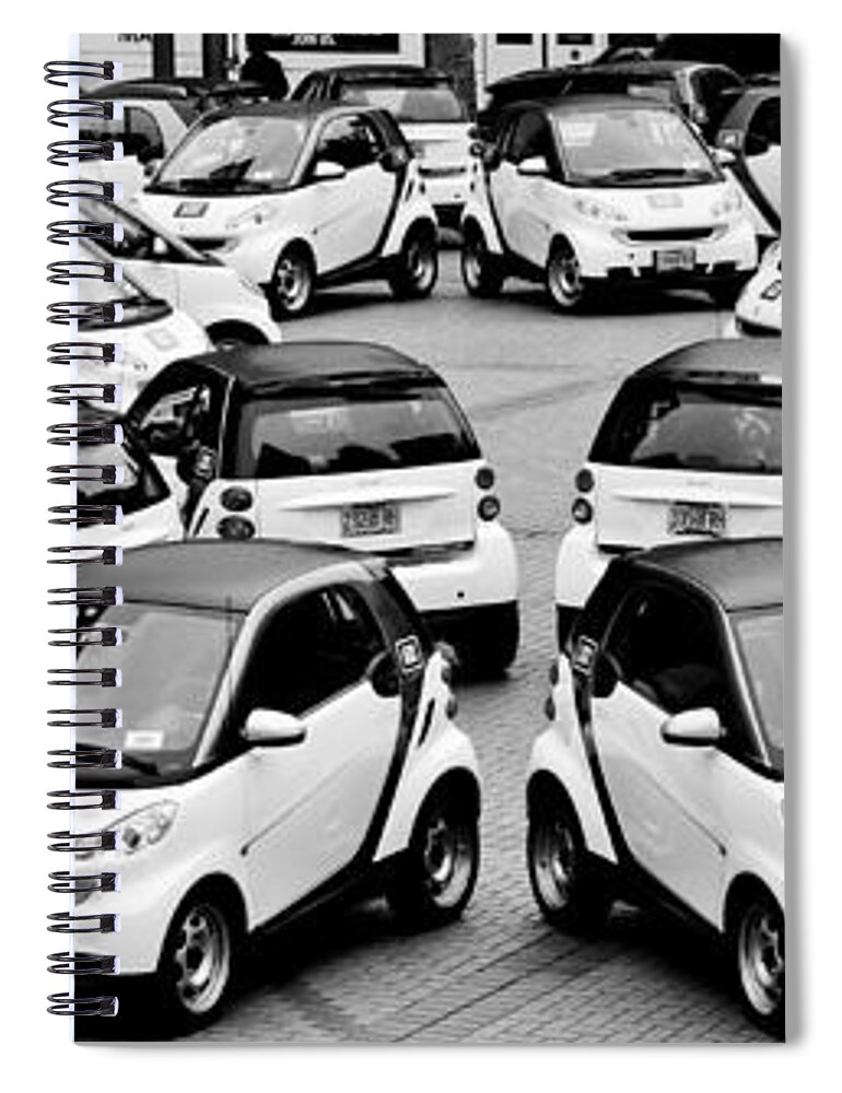 Automobiles Spiral Notebook featuring the photograph Rental Cars by Niels Nielsen