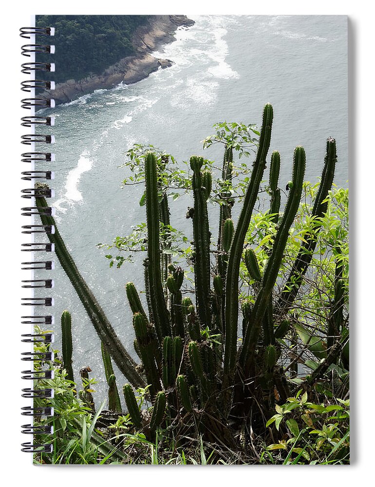 Plant Spiral Notebook featuring the photograph Resistent by Zinvolle Art