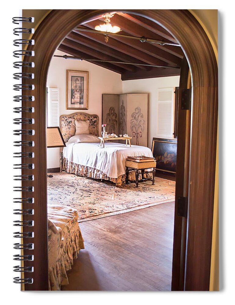 susan Molnar Spiral Notebook featuring the photograph Retreat To The Past by Susan Molnar