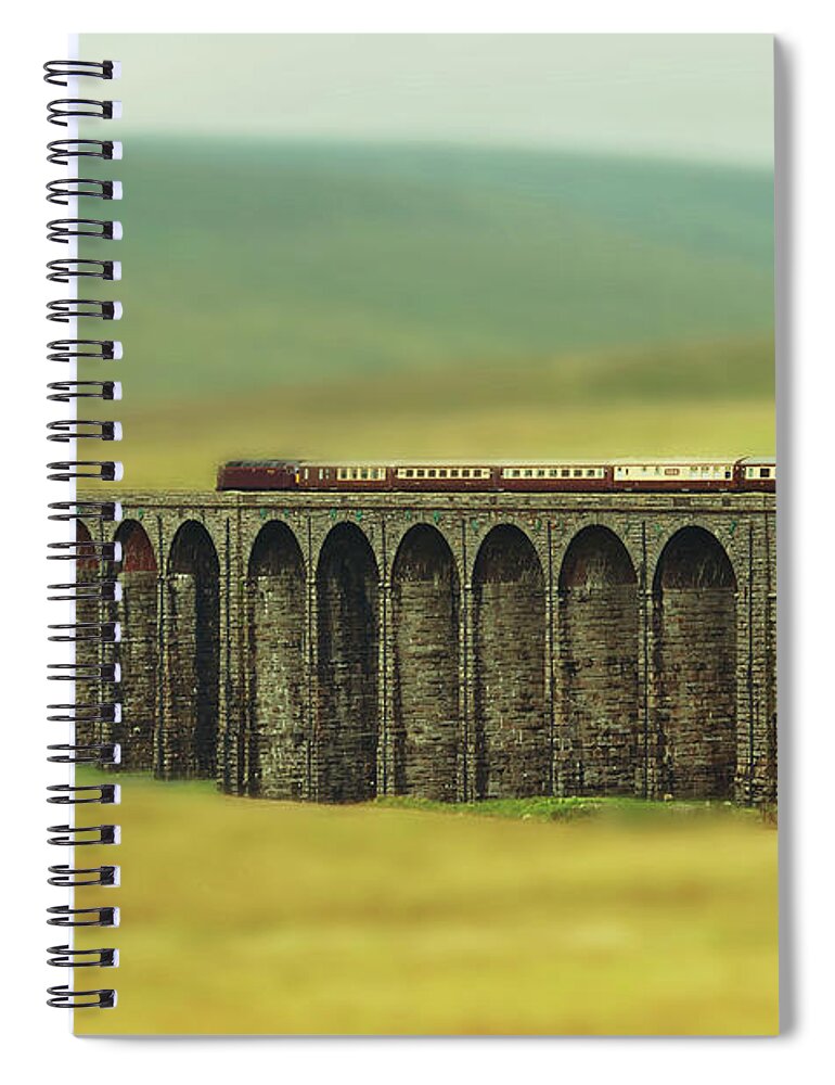 Arch Spiral Notebook featuring the photograph Ribblehead by Jon Parkes Photography