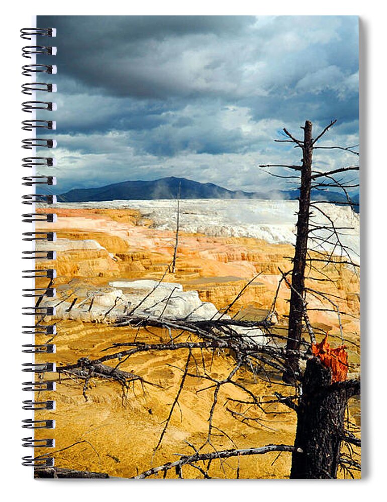 United States Spiral Notebook featuring the photograph Rising Heat by Richard Gehlbach
