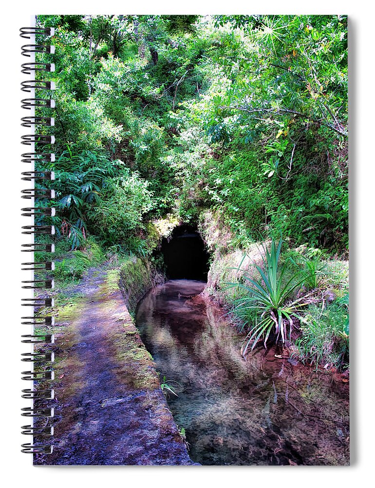Hawaii Spiral Notebook featuring the photograph Road to Hana 22 by Dawn Eshelman