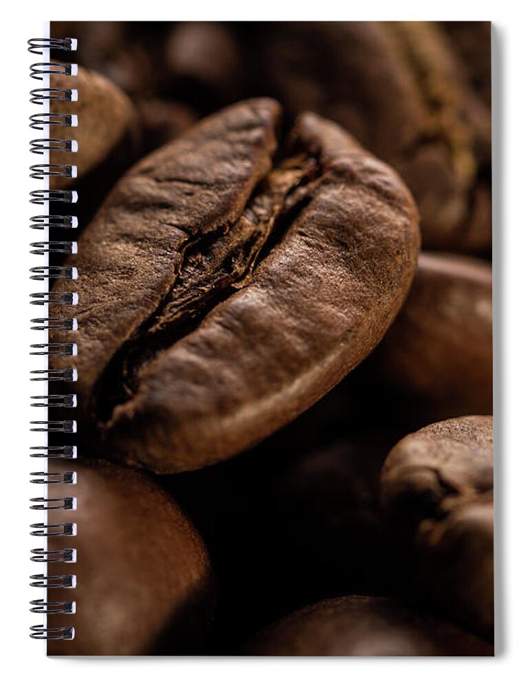 Close-up Spiral Notebook featuring the photograph Roasted by By Schneider-photographie
