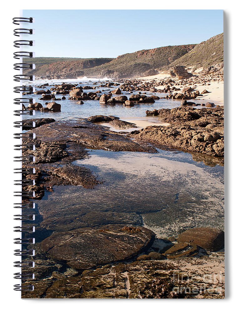 Australia Spiral Notebook featuring the photograph Rockpool by Rick Piper Photography