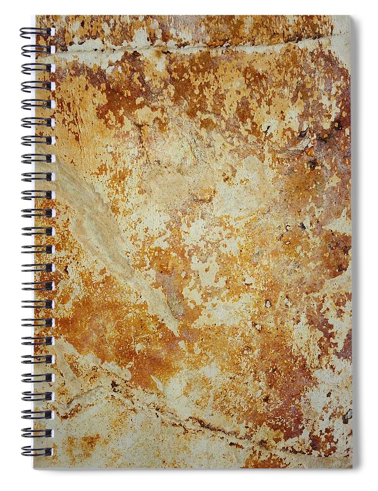Rock Spiral Notebook featuring the photograph Rockscape 4 by Linda Bailey