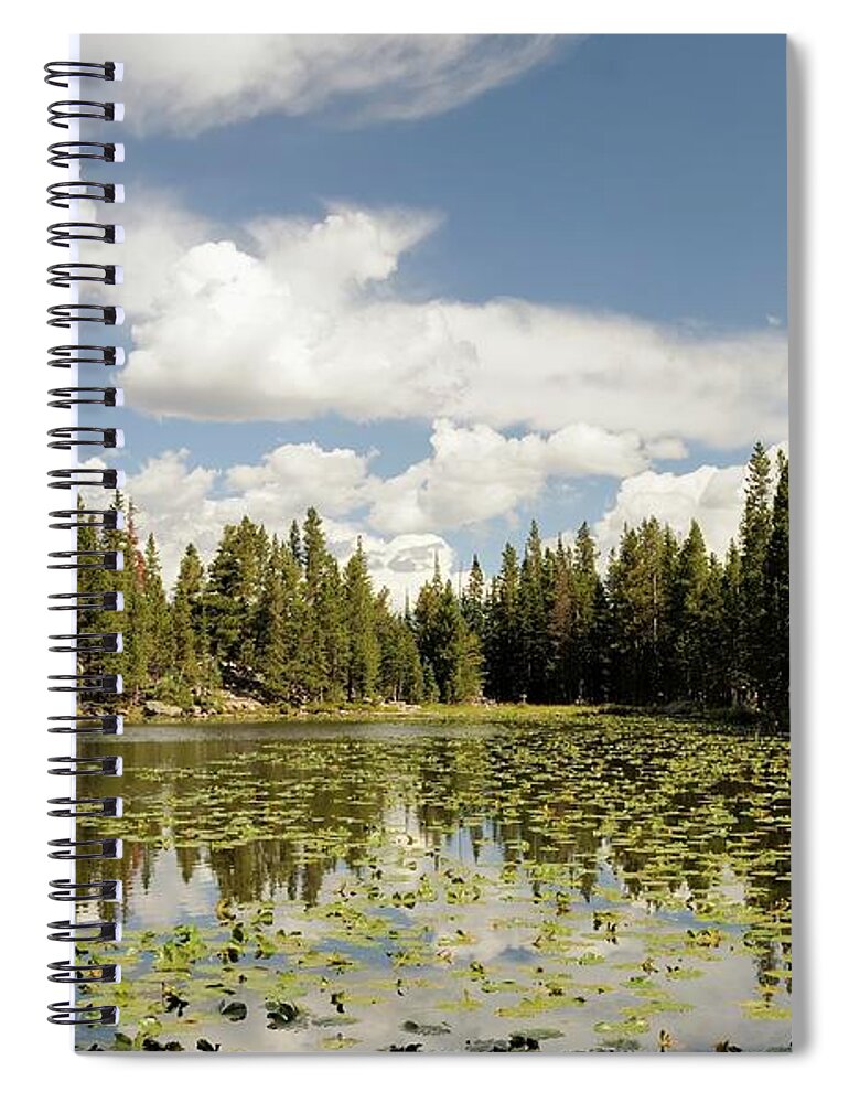 Scenics Spiral Notebook featuring the photograph Rocky Mountain National Park by Rivernorthphotography