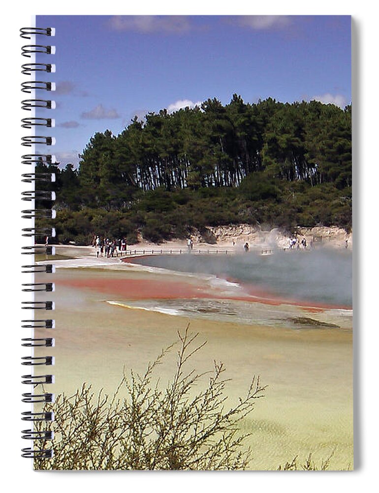 Rotorua Spiral Notebook featuring the photograph Rotorua New Zealand 3 by Mariusz Kula