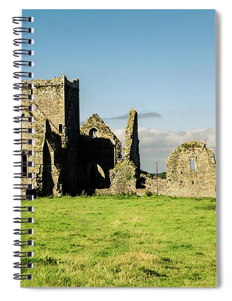 Ancient History Spiral Notebook featuring the photograph Ruins Of Hore Abbey by Megan Ahrens