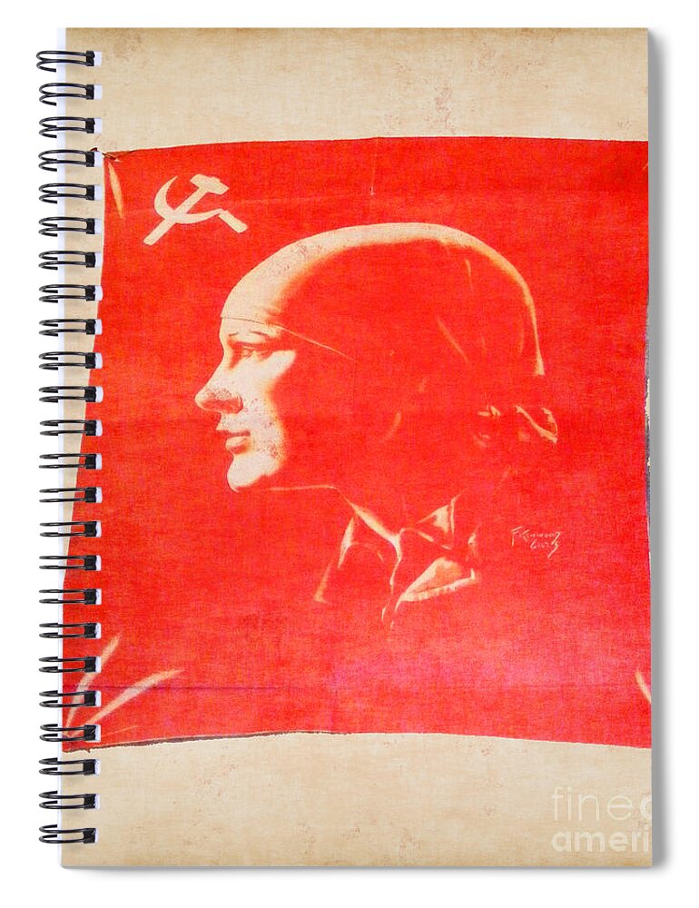 Ww2 Spiral Notebook featuring the photograph Russian Sister by Nina Ficur Feenan