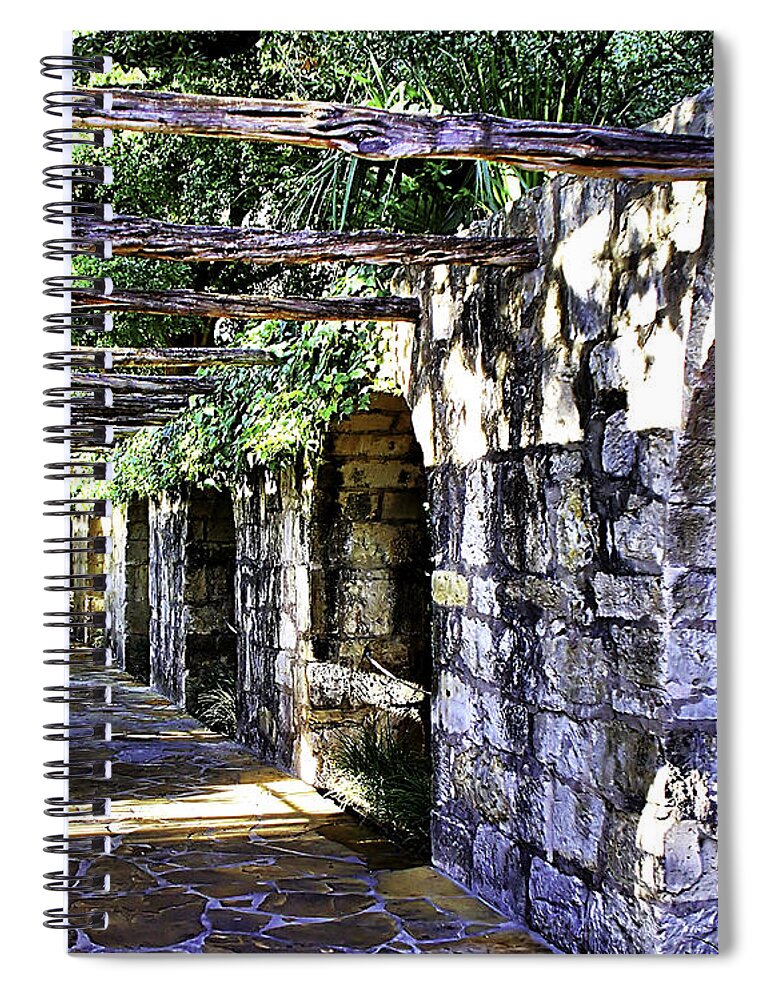Landscape Spiral Notebook featuring the photograph San Antonio C by Ken Frischkorn