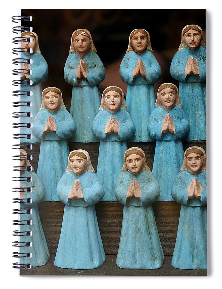 Richard Reeve Spiral Notebook featuring the photograph San Juan - Sisters Eleven by Richard Reeve