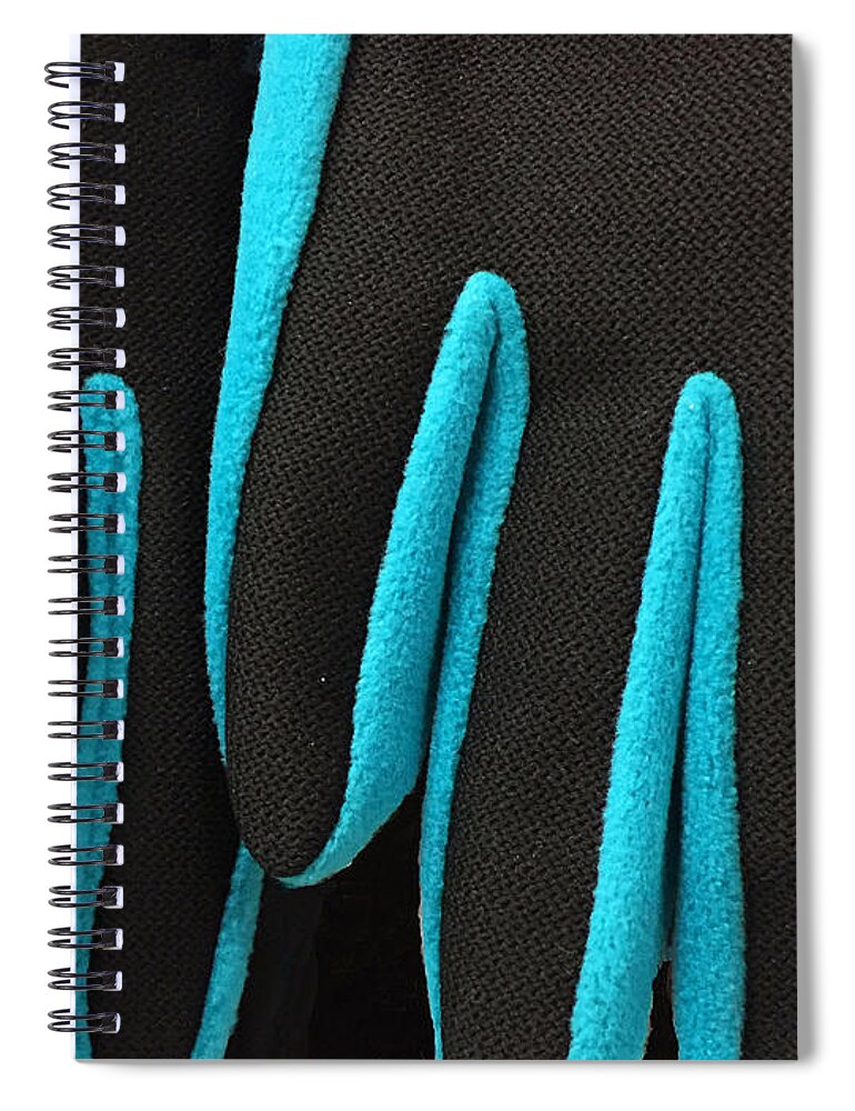 Abstract Spiral Notebook featuring the photograph Scribble by Rick Locke - Out of the Corner of My Eye
