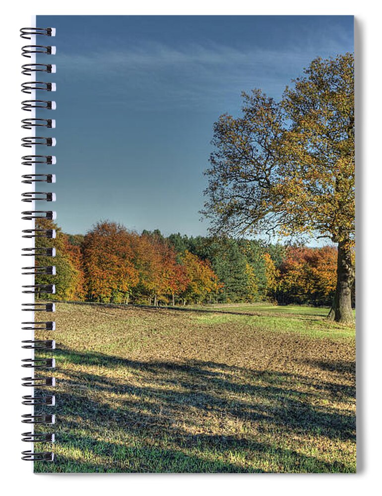 Season Spiral Notebook featuring the photograph Season of Change by David Birchall