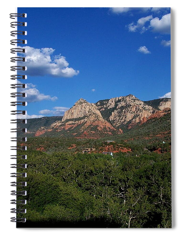 Valley Spiral Notebook featuring the photograph Sedona-3 by Dean Ferreira